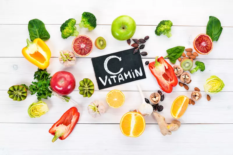 Vitamin C reiche Nahrungsmittel